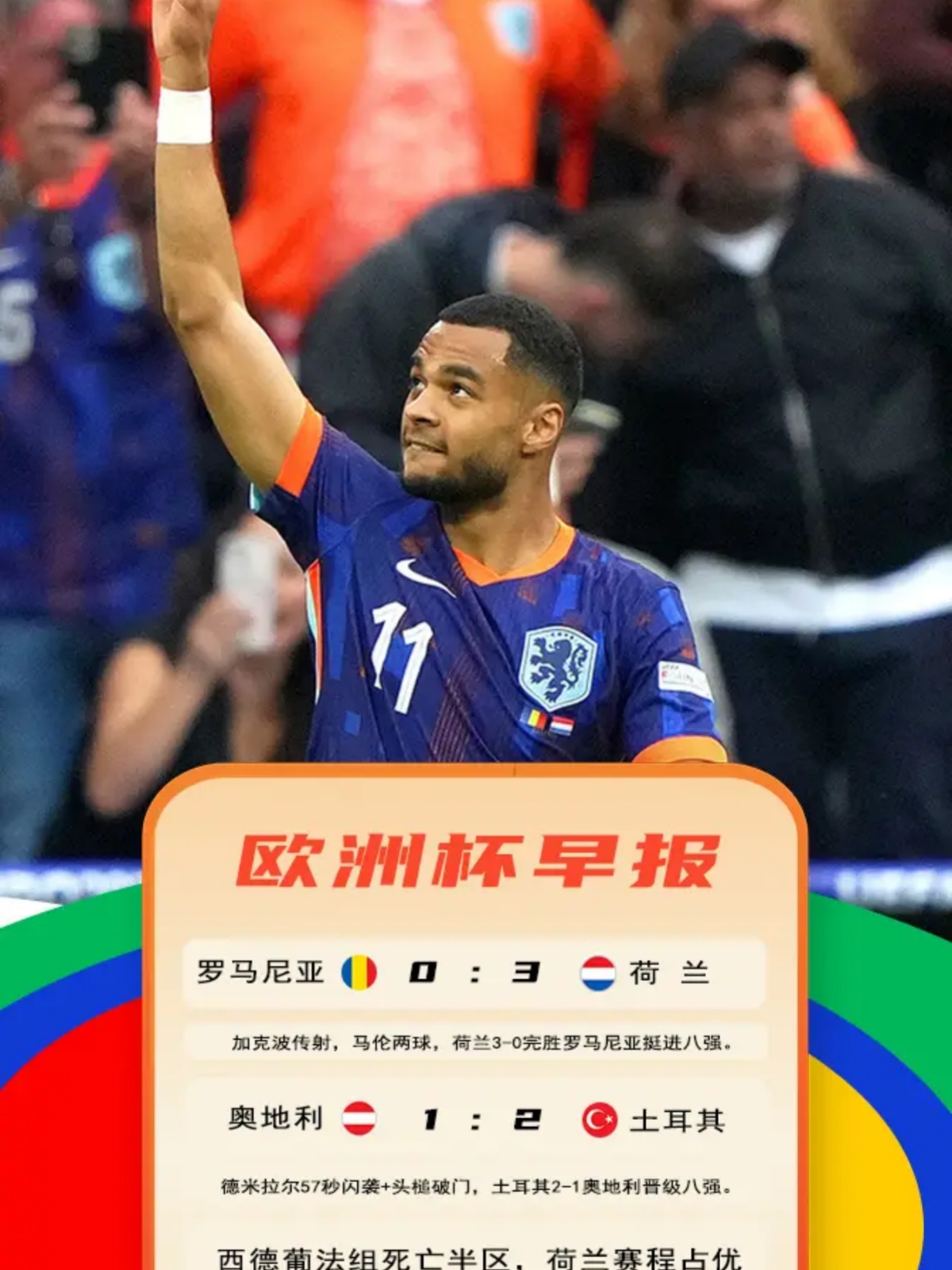 德国与荷兰展开激烈战役，争夺晋级机会