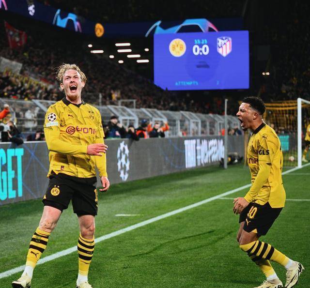 欧冠：多特蒙德战胜那不勒斯挺进四强