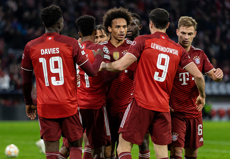 拜仁慕尼黑主场大胜弗赖堡毫无悬念取胜